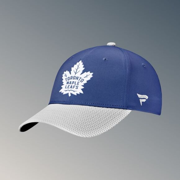 NEW 2020 Toronto Maple Leafs Fanatics Locker Room Structured Adjustable Hat - Picture 2 of 5